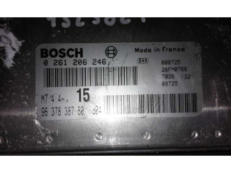 Recambio de centralita motor uce para  referencia OEM IAM 0261206246  