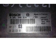 Recambio de centralita motor uce para  referencia OEM IAM 1929SG 0261206214 9632693880 2