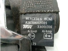 Recambio de cinturon seguridad trasero derecho para mercedes-benz clase m (w163) ml 270 cdi (163.113) referencia OEM IAM 1638602 2