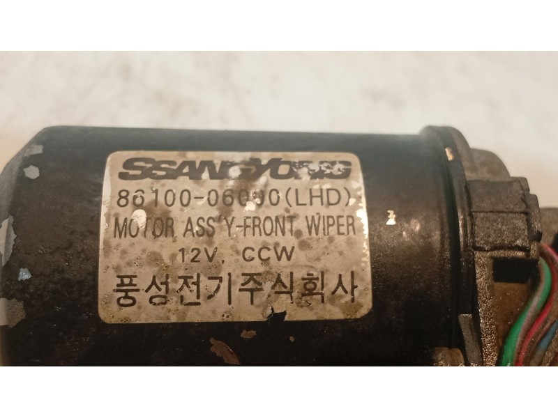 Recambio de motor limpia delantero para ssangyong korando 2.3 turbodiesel cat referencia OEM IAM   