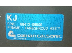 Recambio de electroventilador para ssangyong korando 2.3 turbodiesel cat referencia OEM IAM    2