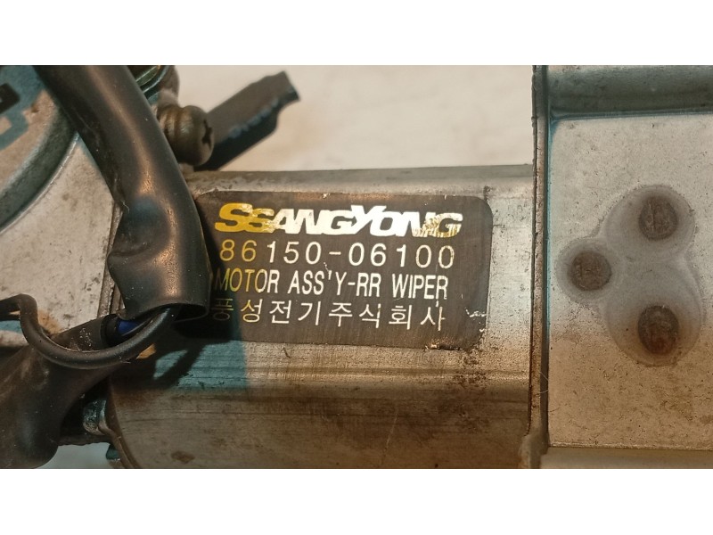 Recambio de motor limpia trasero para ssangyong korando 2.3 turbodiesel cat referencia OEM IAM   