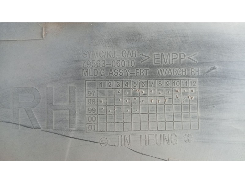 Recambio de moldura para ssangyong korando 2.3 turbodiesel cat referencia OEM IAM   