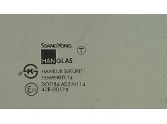 Recambio de luna delantera derecha para ssangyong korando 2.3 turbodiesel cat referencia OEM IAM    2