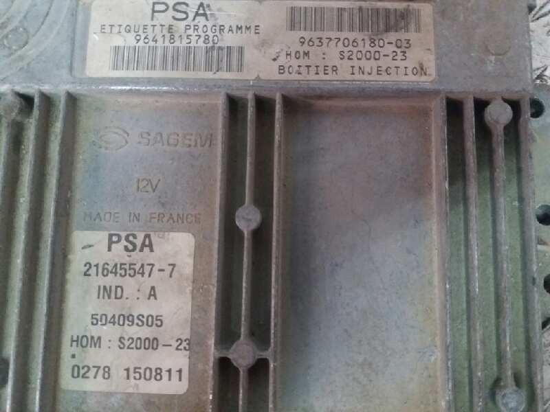 Recambio de centralita motor uce para  referencia OEM IAM 1940W1 9641815780 