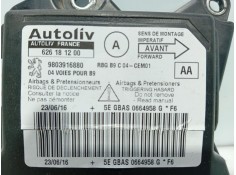 Recambio de centralita airbag para peugeot partner furgoneta/monovolumen 1.6 hdi / bluehdi 75 referencia OEM IAM    2