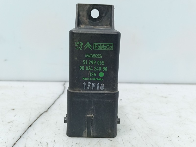 Recambio de caja precalentamiento para peugeot partner furgoneta/monovolumen 1.6 hdi / bluehdi 75 referencia OEM IAM   