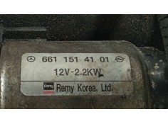 Recambio de motor de arranque para ssangyong rodius i 2.7 xdi referencia OEM IAM    2