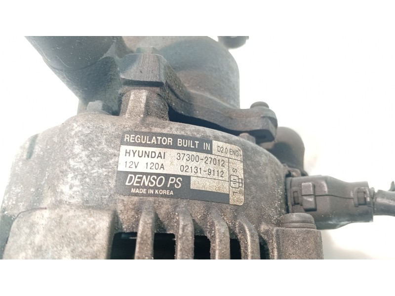 Recambio de alternador para kia carens i monospace (fc, fj) 2.0 crdi referencia OEM IAM   