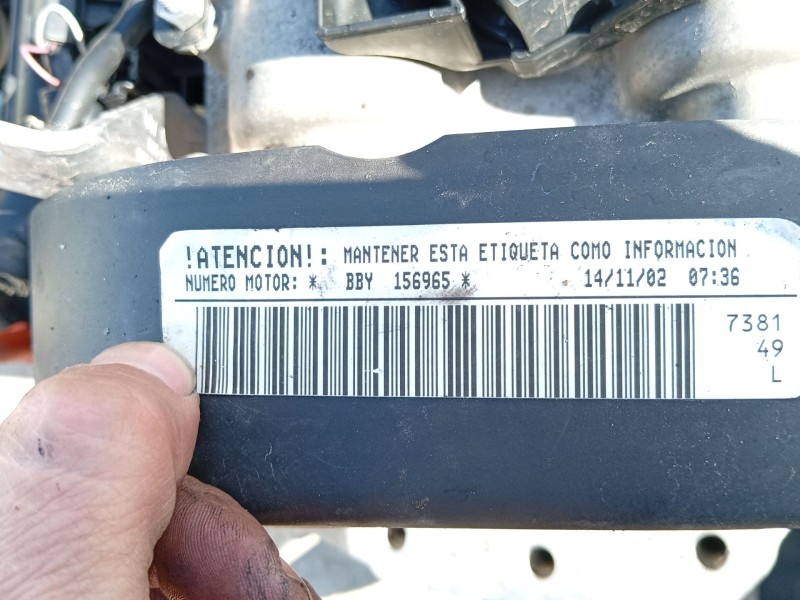 Recambio de motor completo para seat ibiza (6l1) referencia OEM IAM BBY  