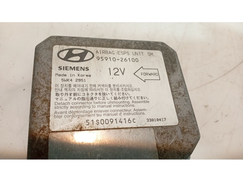 Recambio de centralita airbag para hyundai santa fé i (sm) 2.0 crdi referencia OEM IAM   