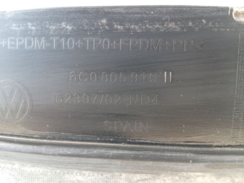 Recambio de moldura para volkswagen polo v (6r1, 6c1) 1.0 referencia OEM IAM   