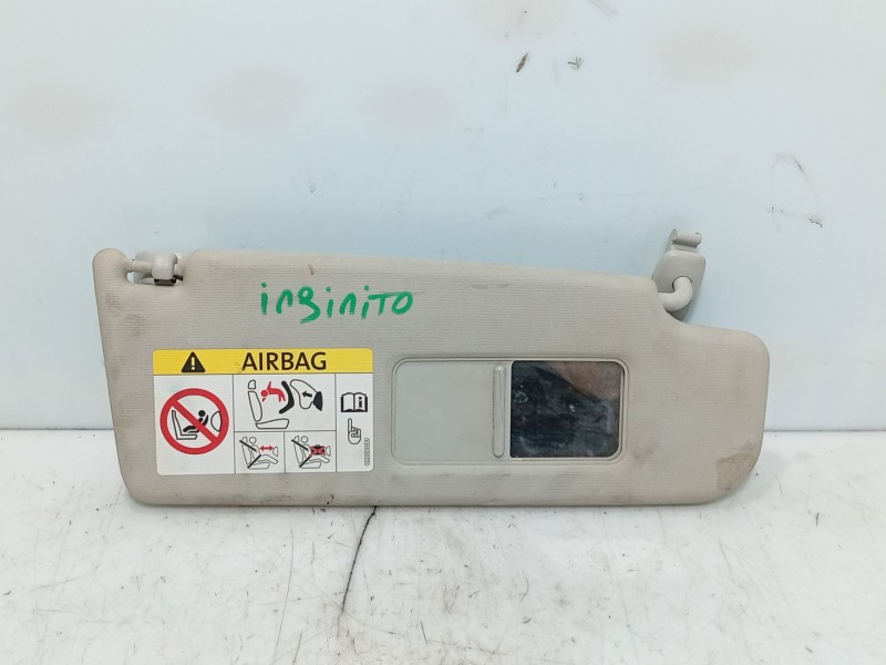 Recambio de parasol derecho para volkswagen polo v (6r1, 6c1) 1.0 referencia OEM IAM 6R0857552AL2F4  