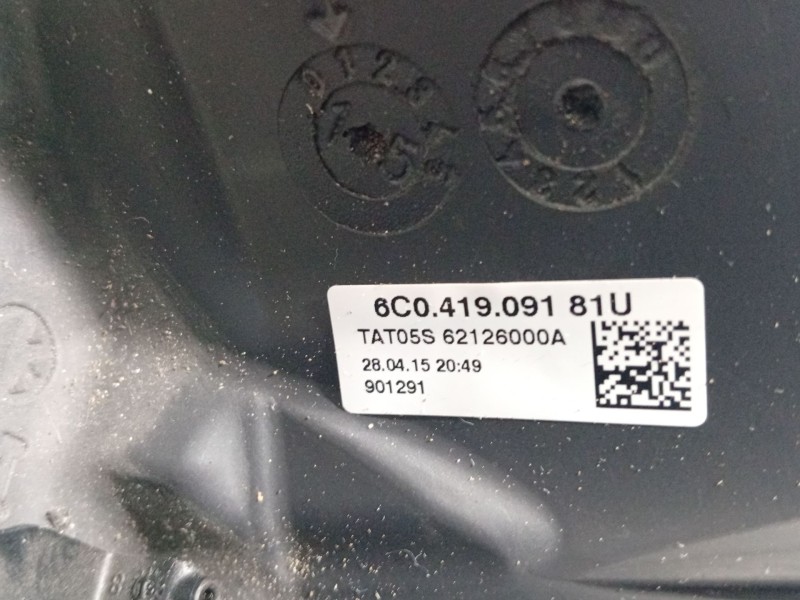 Recambio de volante para volkswagen polo v (6r1, 6c1) 1.0 referencia OEM IAM   