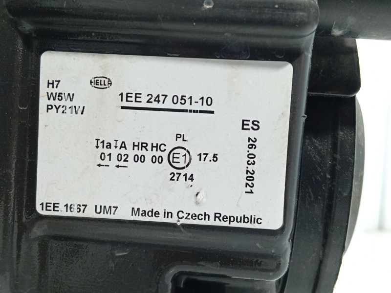 Recambio de faro derecho para volkswagen polo v (6r1, 6c1) 1.0 referencia OEM IAM 6R1941008G  