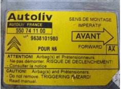 Recambio de centralita airbag para citroen xsara berlina 1.9 d sx   |   12.97 - 12.04 | 1997 - 2004 | 69 cv / 51 kw referencia O 2