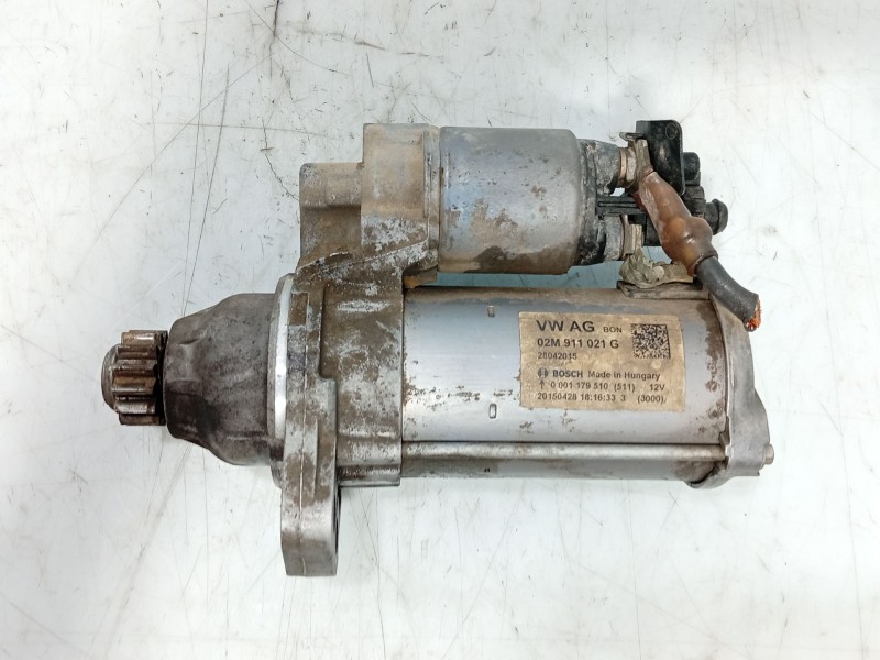 Recambio de motor arranque para volkswagen polo v (6r1, 6c1) 1.0 referencia OEM IAM 02M911021G  