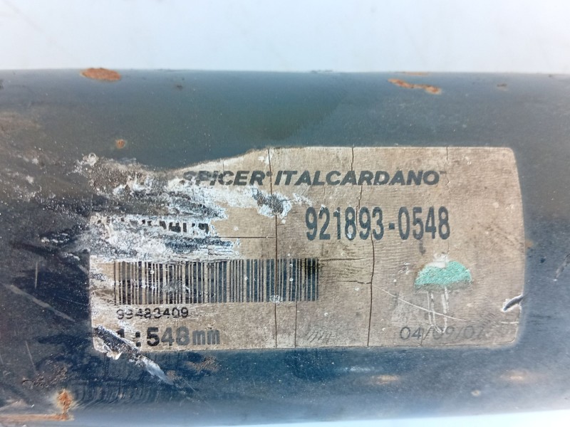 Recambio de cardan delantero para iveco daily caja cerrada 2.3 diesel cat referencia OEM IAM   