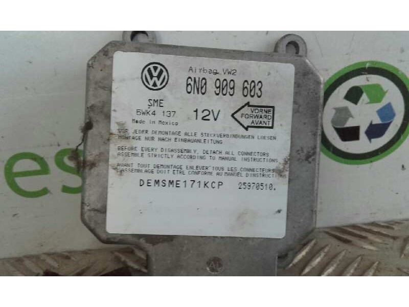 Recambio de centralita airbag para seat ibiza (6k) 1.9 tdi   |   0.93 - ... | 1993 | 90 cv / 66 kw referencia OEM IAM 5WK4137 6N Recambio de centralita airbag para seat ibiza (6k) 1.9 tdi   |   0.93 - ... | 1993 | 90 cv / 66 kw referencia OEM IAM 5WK4137 6N