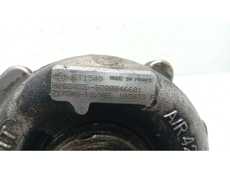 Recambio de turbocompresor para renault kangoo (kc0/1_) 1.9 dti (kc0u) referencia OEM IAM   