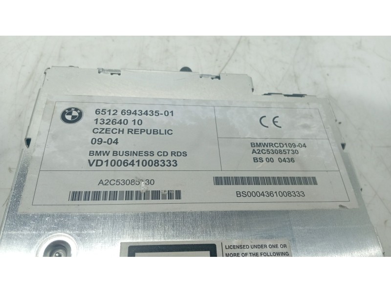 Recambio de sistema audio / radio cd para bmw 3 (e46) 325 i referencia OEM IAM   