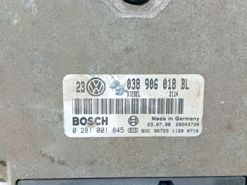 Recambio de centralita motor uce para volkswagen golf iv (1j1) 1.9 tdi referencia OEM IAM   