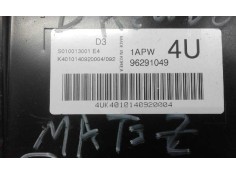 Recambio de centralita motor uce para daewoo matiz 0.8 cat   |   0.97 - ... | 1997 | 52 cv / 38 kw referencia OEM IAM S010013001 2