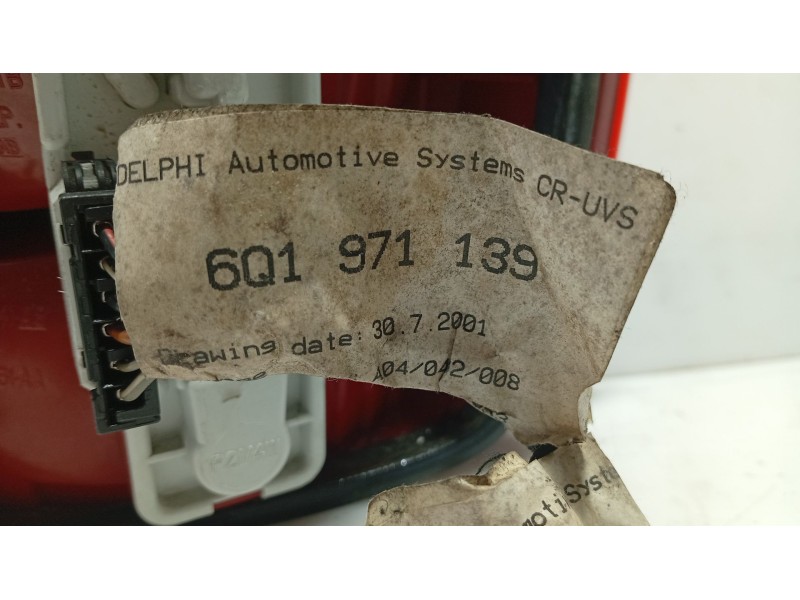 Recambio de piloto trasero izquierdo para skoda fabia i (6y2) 1.4 referencia OEM IAM   