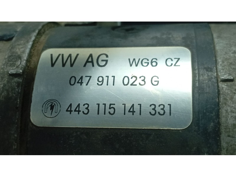 Recambio de motor de arranque para skoda fabia i (6y2) 1.4 referencia OEM IAM   
