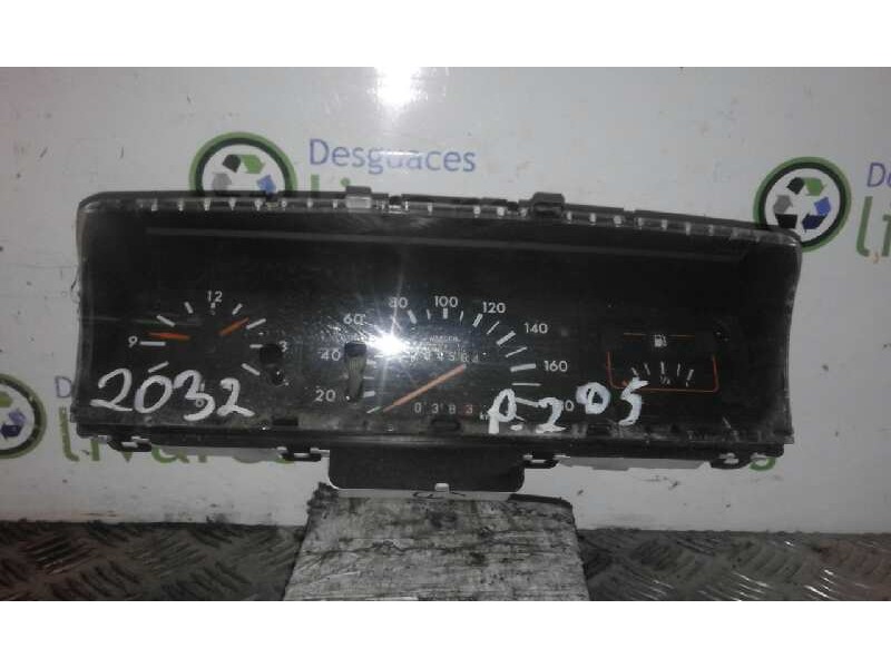 Recambio de cuadro instrumentos para peugeot 205 berlina    |   0.83 - 0.98 | 1983 - 1998 referencia OEM IAM    Recambio de cuadro instrumentos para peugeot 205 berlina    |   0.83 - 0.98 | 1983 - 1998 referencia OEM IAM