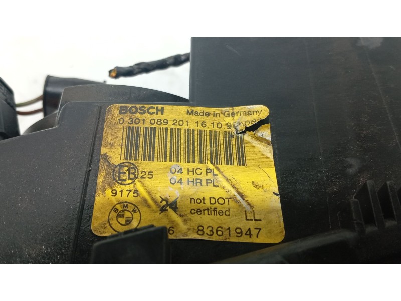 Recambio de faro izquierdo para bmw 3 (e46) 320 d referencia OEM IAM   
