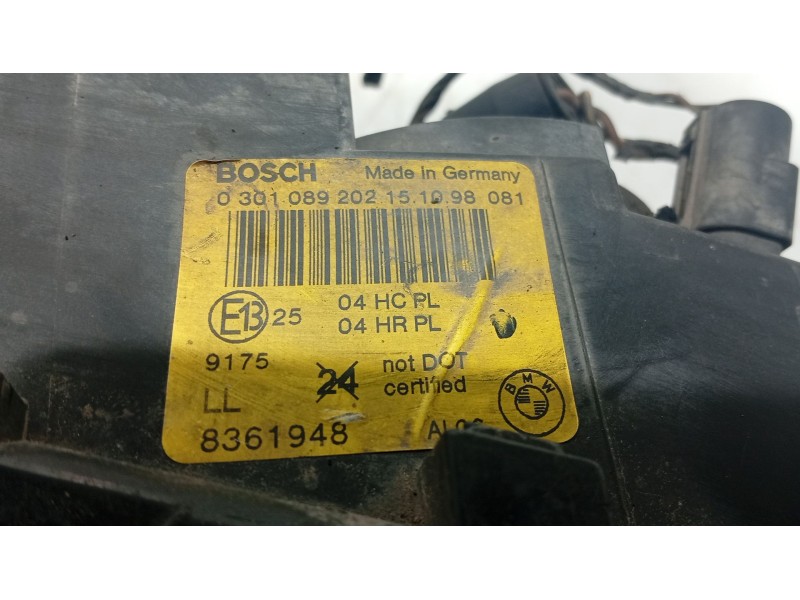 Recambio de faro derecho para bmw 3 (e46) 320 d referencia OEM IAM   