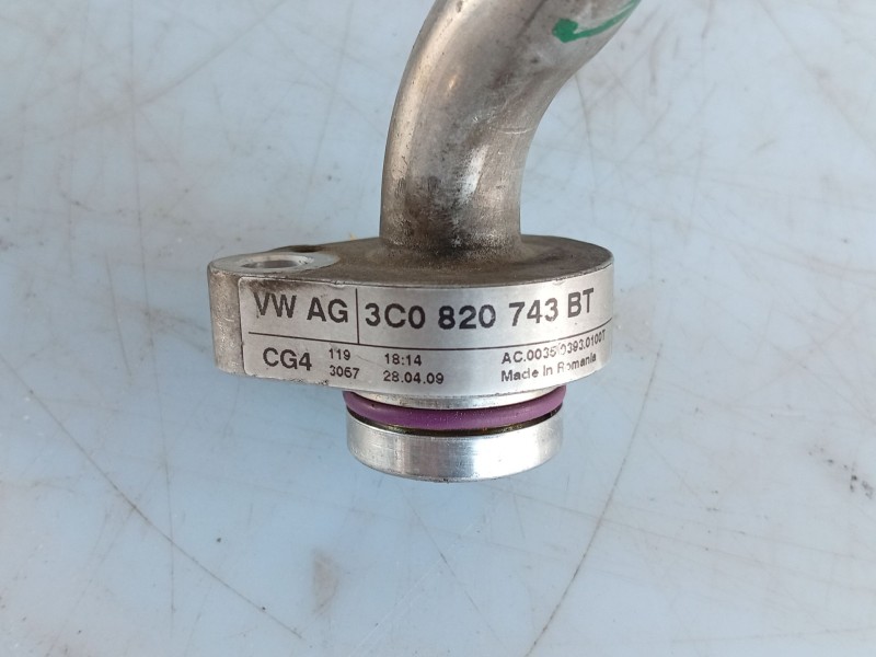 Recambio de tubo para volkswagen passat b6 variant (3c5) 2.0 tdi referencia OEM IAM 3C0820743BT  