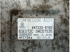 Recambio de compresor aire acondicionado para audi a2 (8z0) 1.4 tdi referencia OEM IAM 8Z0260805A   2