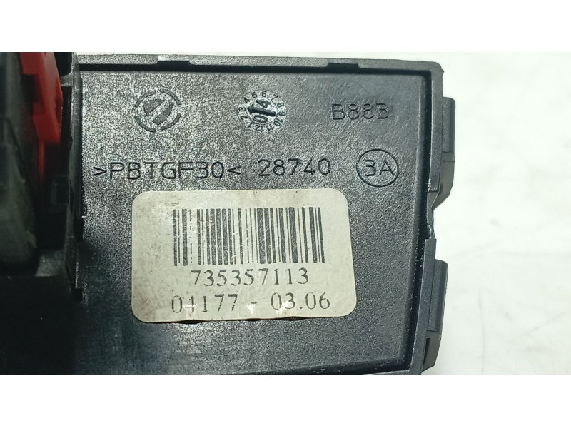 Recambio de warning para fiat panda / panda classic (169_) 1.1 (169.axa1a) referencia OEM IAM 0000735357118  
