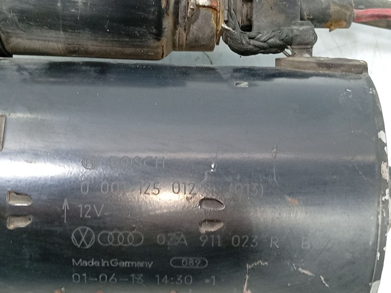Recambio de motor arranque para audi a2 (8z0) 1.4 tdi referencia OEM IAM 02A911024DV  