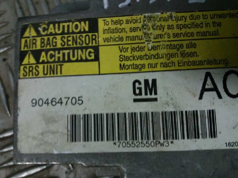 Recambio de centralita airbag para opel vectra b berlina gl (1999)   |   08.95 - 12.00 | 1995 - 2000 | 101 cv / 74 kw referencia