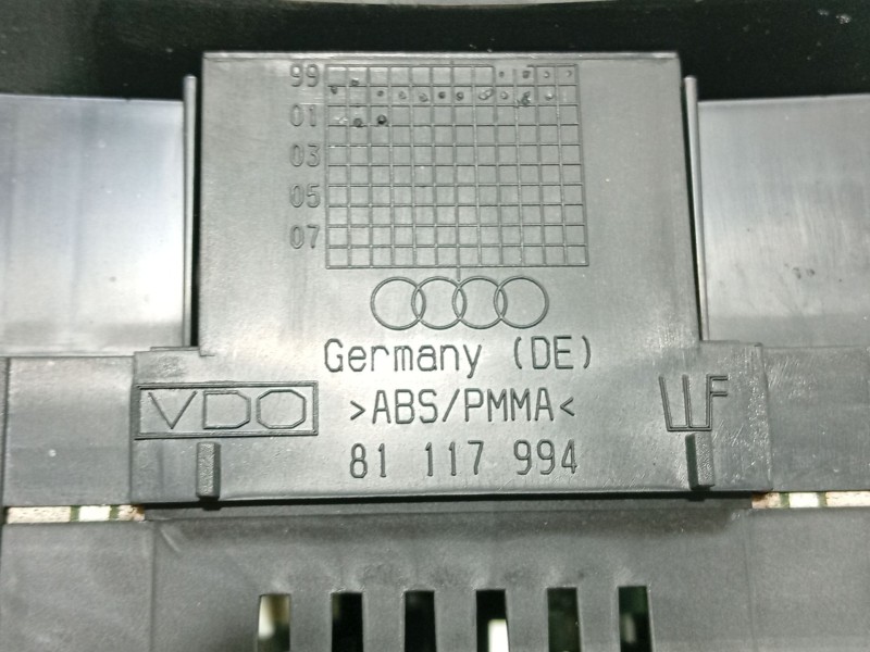Recambio de cuadro instrumentos para audi a2 (8z0) 1.4 tdi referencia OEM IAM   