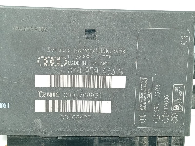 Recambio de modulo electronico para audi a2 (8z0) 1.4 tdi referencia OEM IAM   