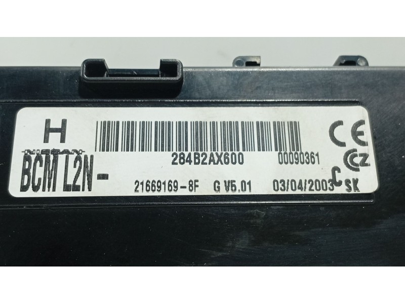Recambio de modulo electronico para nissan micra iii (k12) 1.2 16v referencia OEM IAM   