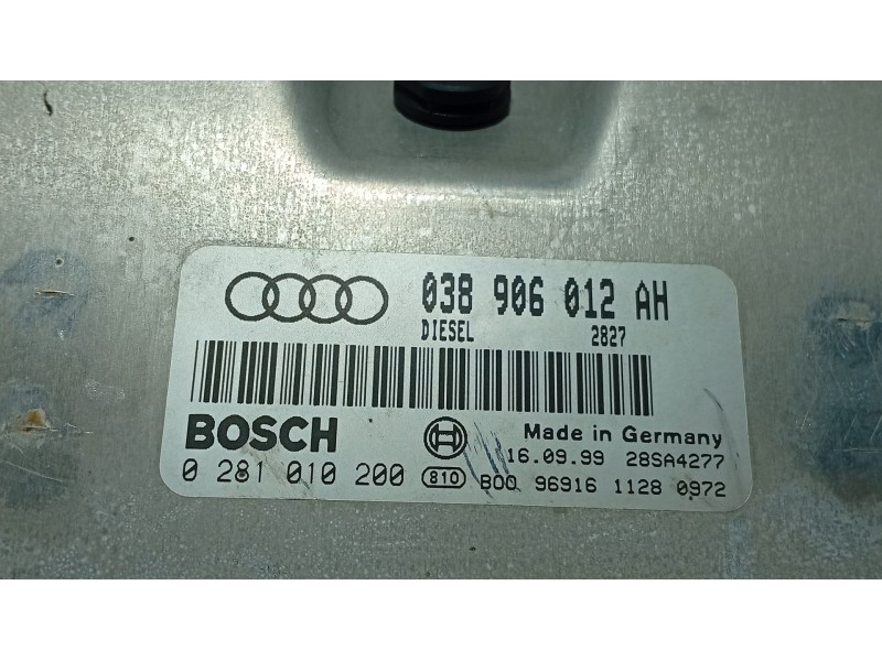 Recambio de centralita motor uce para audi a4 b5 (8d2) 1.9 tdi referencia OEM IAM   