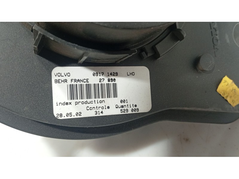 Recambio de ventilador calefaccion para volvo c70 i coupé (872) 2.4 t referencia OEM IAM   