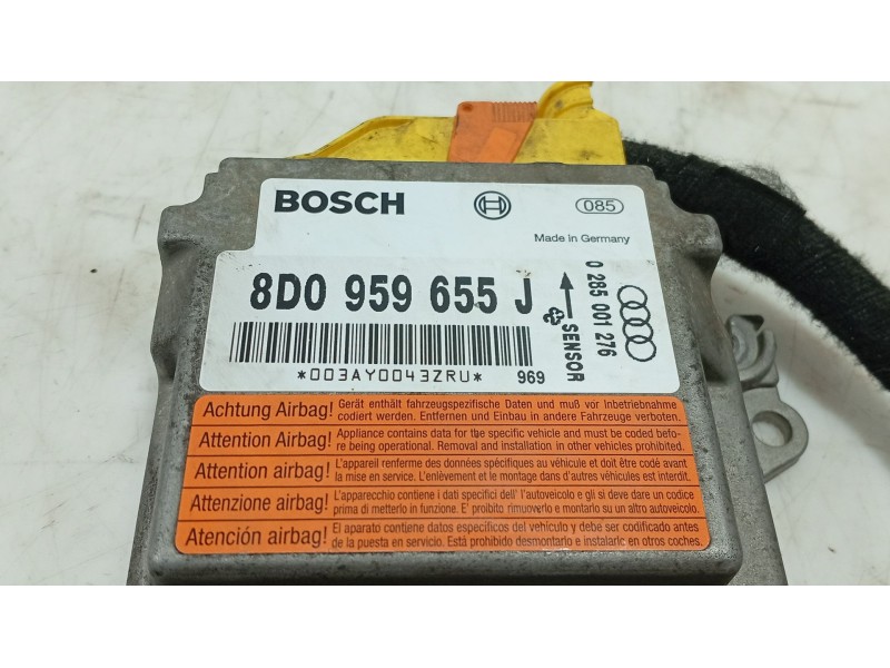 Recambio de centralita airbag para audi a4 b5 (8d2) 1.9 tdi referencia OEM IAM   