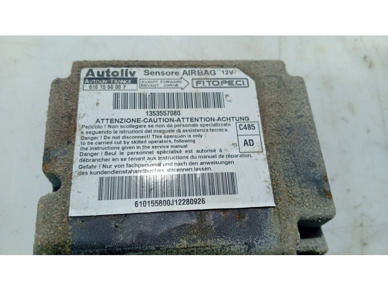 Recambio de centralita airbag para citroën nemo furgoneta/monovolumen (aa_) 1.4 hdi referencia OEM IAM   