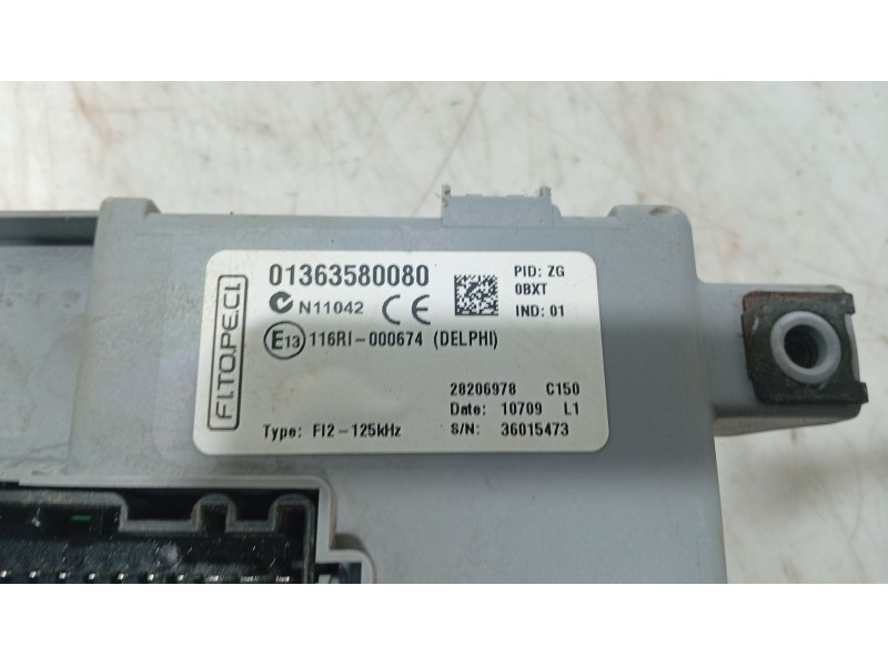 Recambio de modulo electronico para citroën nemo furgoneta/monovolumen (aa_) 1.4 hdi referencia OEM IAM   
