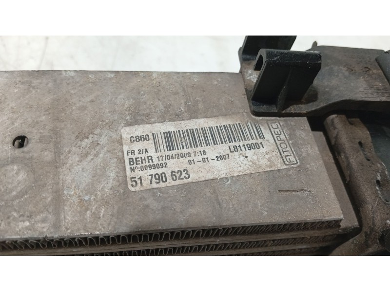 Recambio de intercooler para citroën nemo furgoneta/monovolumen (aa_) 1.4 hdi referencia OEM IAM 0384L7  