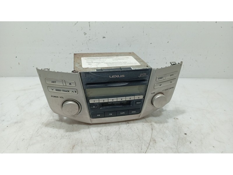 Recambio de sistema audio / radio cd para lexus rx 400h referencia OEM IAM   