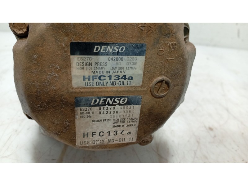 Recambio de compresor aire acondicionado para lexus rx 400h referencia OEM IAM   