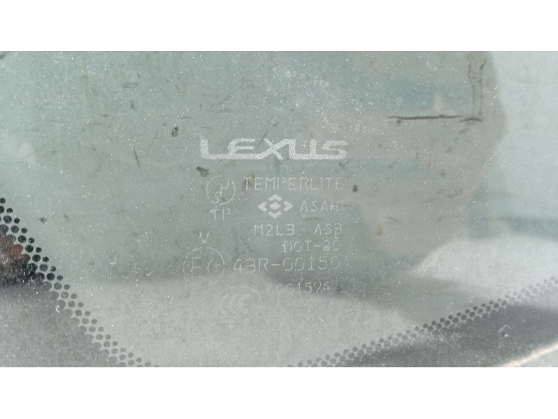 Recambio de luna custodia trasera izquierda para lexus rx 400h referencia OEM IAM   