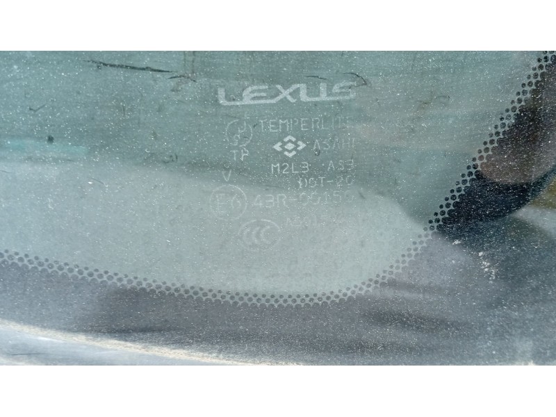 Recambio de luna custodia trasera derecha para lexus rx 400h referencia OEM IAM   